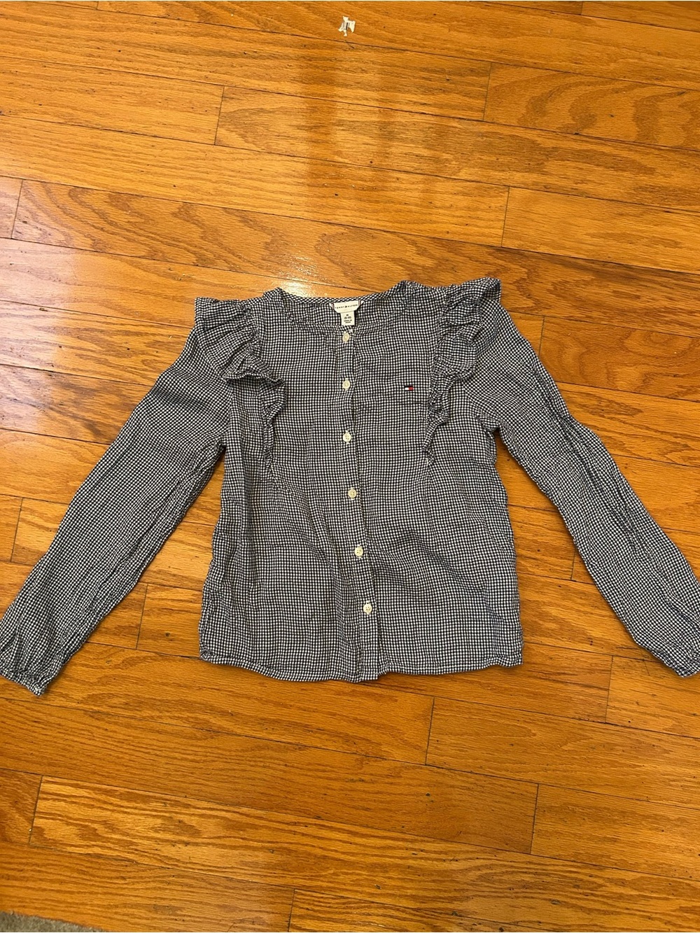 Like new Tommy Hilfiger girls blouse size M 8/10